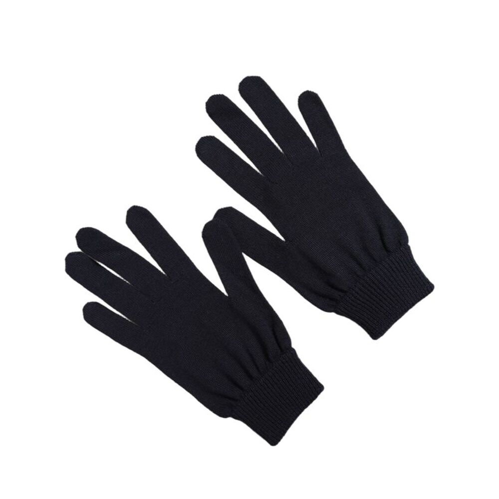 Dolce & Gabbana Men Dark Blue Cashmere Knitted Winter Men's Gloves